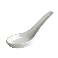 Ceramic soup spoon