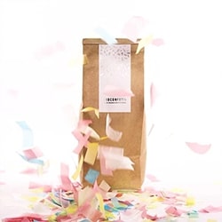 Rice paper confetti