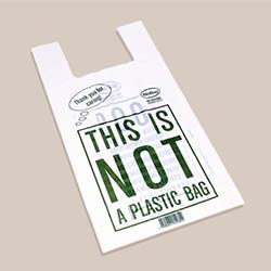 Compostable shopping bag