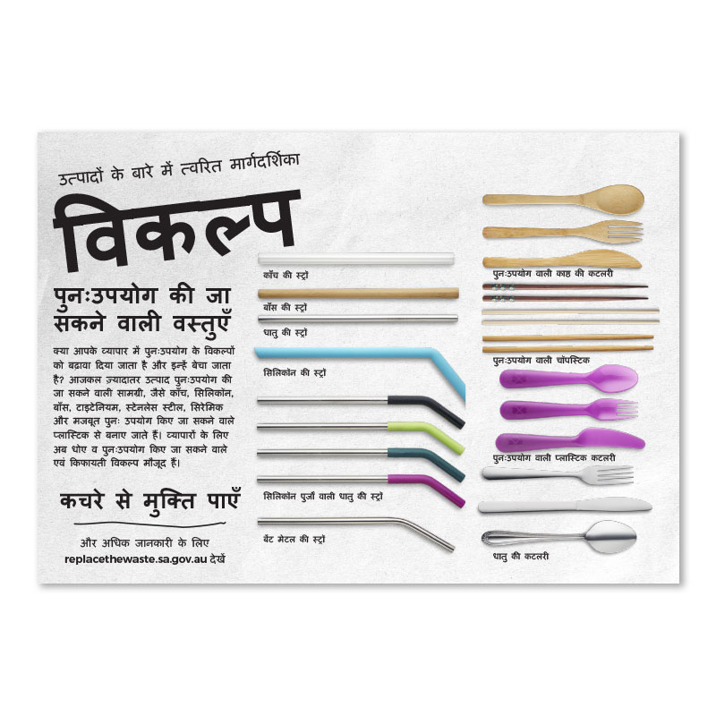 SUP-Alternative Items A5 Sheet Hindi