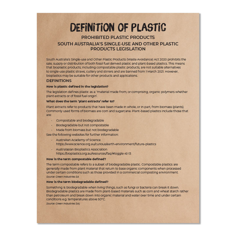 RTW Definition of Plastic
